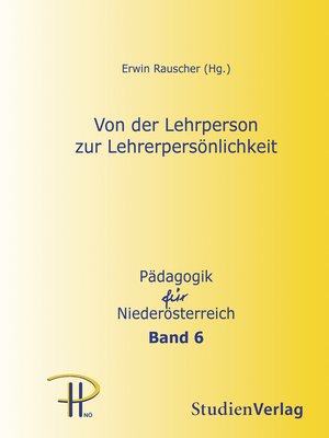 cover image of Von der Lehrperson zur Lehrerpersönlichkeit